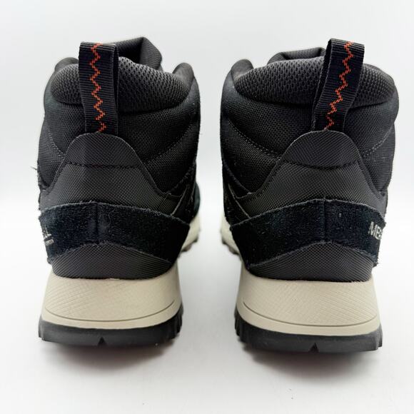 Merrell Mens Wildwood Mid LTR Hiking Boots US 11.5 M Black Waterproof EUC - Picture 8 of 12